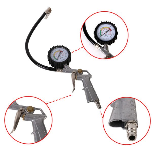 Tire Inflator and Gauge Kit for Cars and Vans - Image 7