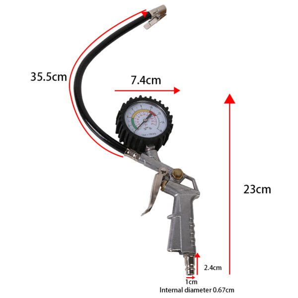 Tire Inflator and Gauge Kit for Cars and Vans - Image 8