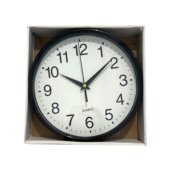 Classic 30 cm Red Quartz Wall Clock, Ideal for Bedroom and Kitchen - Image 5