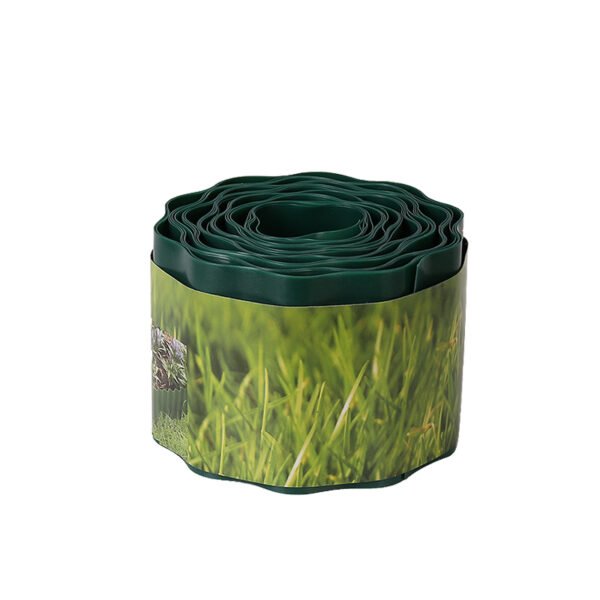 Flexible PVC Lawn Garden Border Edging, 10cm x 9m for DIY Flower Bed Fencing - Image 2