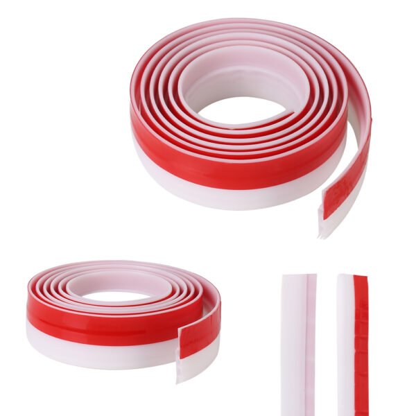 2m Soundproof Draught Excluder, Adhesive Door Seal Strip for Draft and Noise Prevention - Image 6