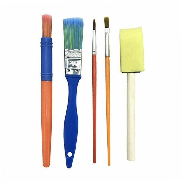 Complete 42-Piece Paint Brush Set for Toy Crafting and Painting - Image 7