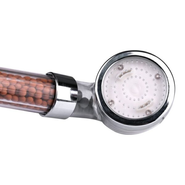 High-Pressure LED Shower Head with 7-Color Changing Anion Feature for Relaxation - Image 4