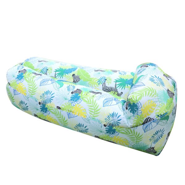 Jungle Horse Design Inflatable Air Bed Sack, Sofa Lounger for Camping and Beach