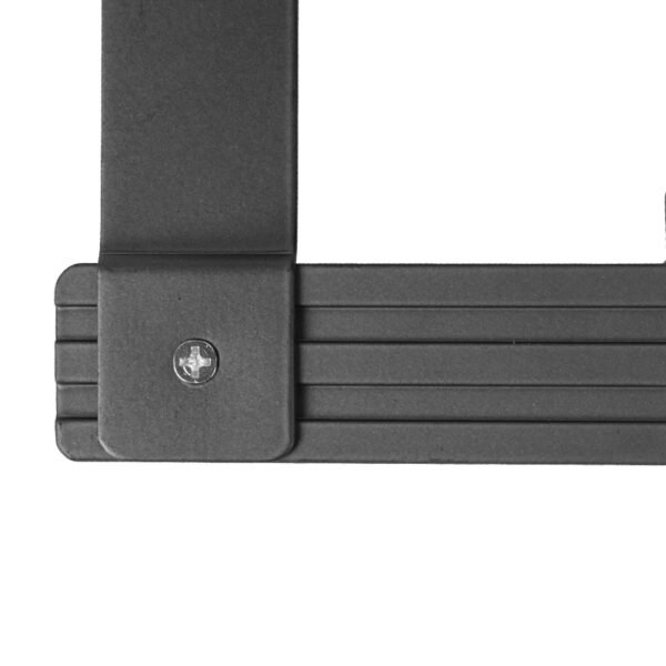 Over-Door Coat Hook Rack - 7-Hook Aluminum Alloy Hanger Grey - Image 6