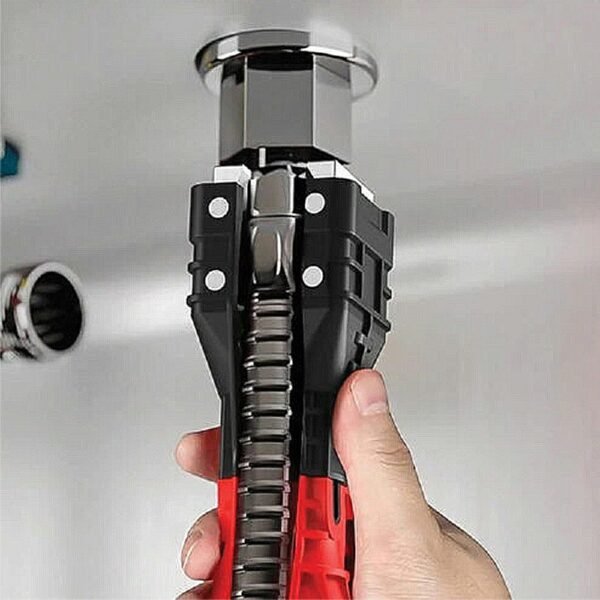 18-in-1 Multifunctional Faucet Wrench Plumbing Tool for Sink, Kitchen, and Bathroom - Image 2