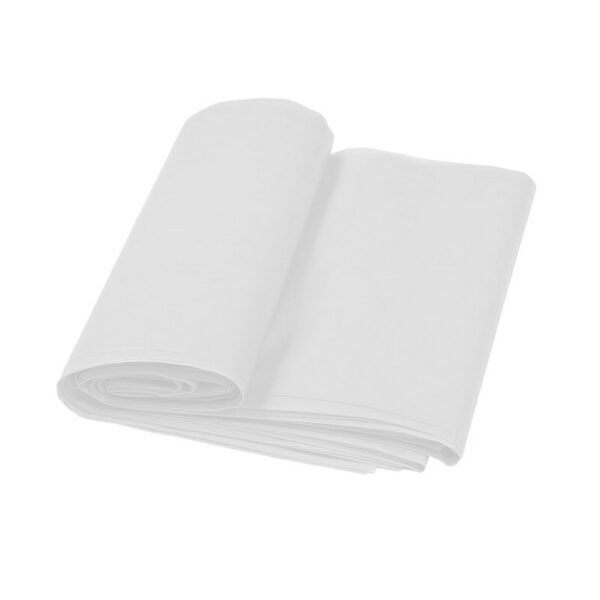 Plastic Rectangle Tablecover, Disposable Waterproof Tablecloth for Parties and Catering - White - Image 4