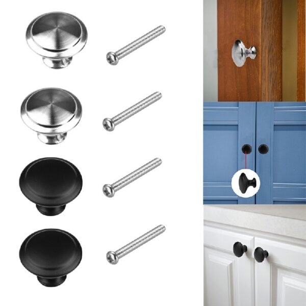 2 PCS Stainless Steel Door Knobs, Cabinet Handles for Cupboard and Kitchen Drawers - Image 13