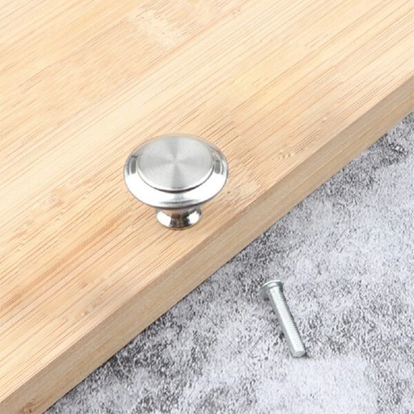 2 PCS Stainless Steel Door Knobs, Cabinet Handles for Cupboard and Kitchen Drawers - Image 2