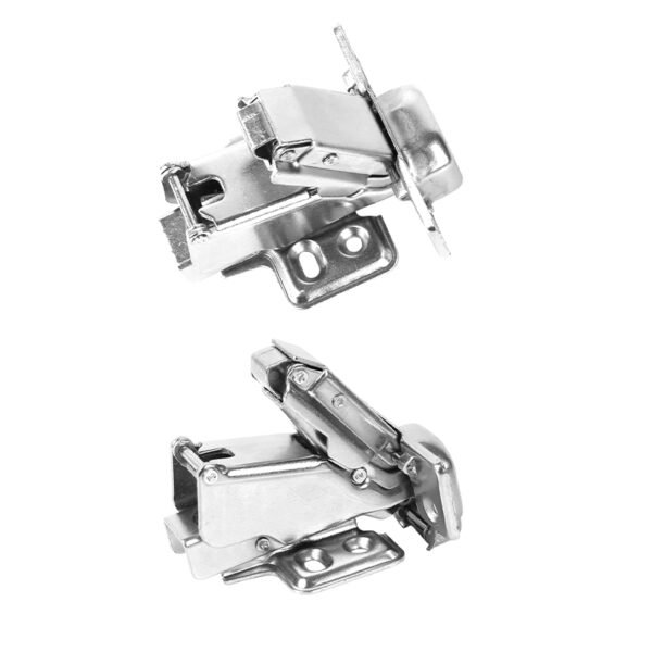 2 PCS 165° Kitchen Cabinet Hinges, Soft Close Cupboard Hinges with Fixing Screws - Image 3