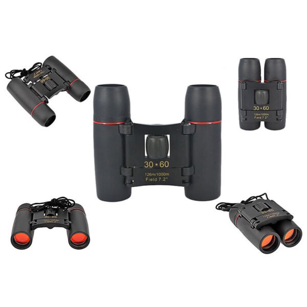 Compact 30x60 Outdoor Binoculars, Folding Travel Telescope for Hiking and Camping - Image 8