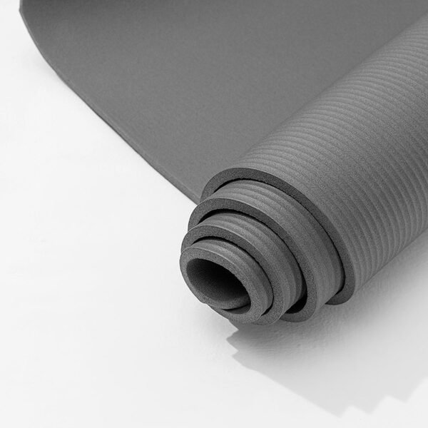 Yoga Mat with Carrying Strap - 15mm Thick Gym Mat for Fitness and Pilates - Image 2