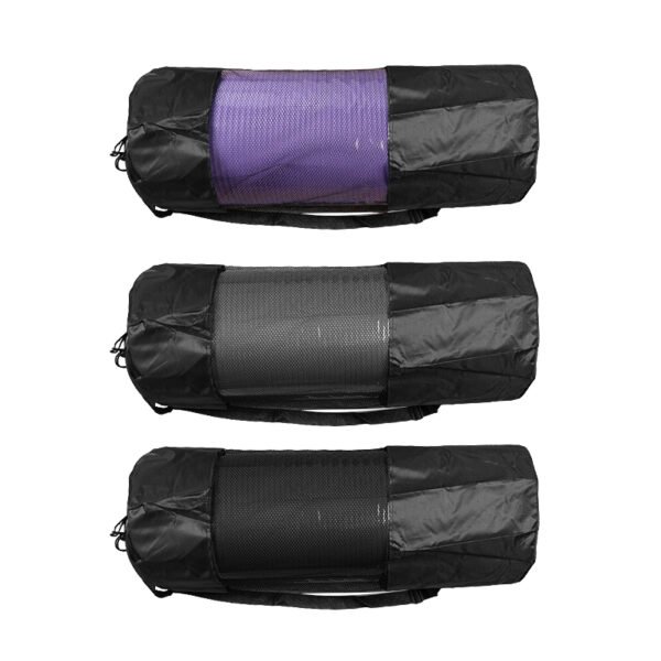 Yoga Mat with Carrying Strap - 15mm Thick Gym Mat for Fitness and Pilates - Image 6